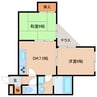 近鉄難波線・奈良線/近鉄奈良駅 徒歩17分 1階 築31年 2DKの間取り
