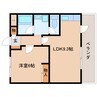 近鉄難波線・奈良線/新大宮駅 徒歩4分 4階 築34年 1LDKの間取り