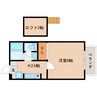 近鉄難波線・奈良線/近鉄奈良駅 バス:10分:停歩4分 2階 築25年 1Kの間取り