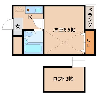 間取図 近鉄難波線・奈良線/近鉄奈良駅 バス12分南方町下車:停歩4分 4階 築34年
