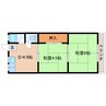 近鉄難波線・奈良線/新大宮駅 徒歩3分 2階 築48年 2DKの間取り