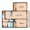 奈良線/奈良駅 徒歩18分 3階 築11年 2LDKの間取り