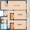 近鉄難波線・奈良線/近鉄奈良駅 バス:14分:停歩6分 3階 築10年 2LDKの間取り