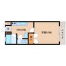 近鉄難波線・奈良線/新大宮駅 徒歩5分 1階 築28年 1DKの間取り
