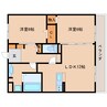 大和路線・関西本線/奈良駅 徒歩25分 1階 築9年 2LDKの間取り