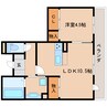奈良線/奈良駅 徒歩6分 1階 築9年 1LDKの間取り