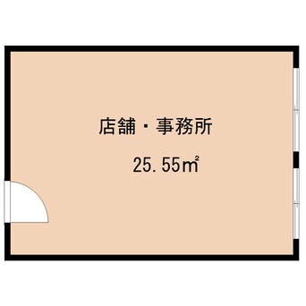 間取図 近鉄難波線・奈良線/新大宮駅 徒歩1分 2階 築43年