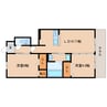大和路線・関西本線/木津駅 徒歩5分 1階 築8年 2LDKの間取り