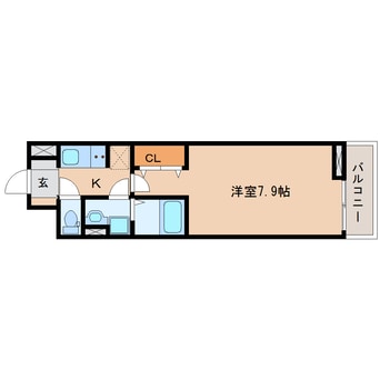 間取図 大和路線・関西本線/奈良駅 バス15分大和ハウス下車:停歩9分 2階 築8年
