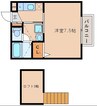 近鉄難波線・奈良線/近鉄奈良駅 バス:4分:停歩2分 2階 築8年 1Kの間取り