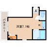 近鉄難波線・奈良線/新大宮駅 徒歩16分 2階 築7年 1Rの間取り