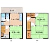 近鉄橿原線/尼ケ辻駅 徒歩10分 1階 築49年 3DKの間取り