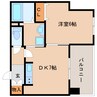 近鉄難波線・奈良線/新大宮駅 徒歩4分 2階 築6年 1DKの間取り
