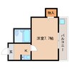 近鉄難波線・奈良線/新大宮駅 徒歩9分 2階 築28年 1Kの間取り