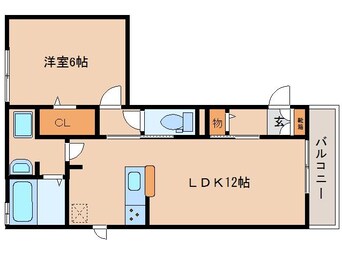 間取図 大和路線・関西本線/奈良駅 徒歩23分 2階 築5年