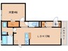 大和路線・関西本線/奈良駅 徒歩23分 2階 築6年 1LDKの間取り