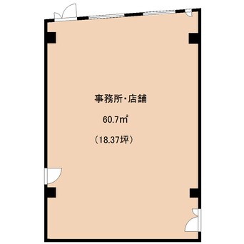 間取図 近鉄難波線・奈良線/新大宮駅 徒歩1分 2階 築48年