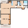 奈良線/木津駅 徒歩16分 3階 築4年 1LDKの間取り