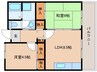 近鉄難波線・奈良線/近鉄奈良駅 バス:10分:停歩2分 2階 築36年 2LDKの間取り