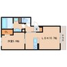 大和路線・関西本線/木津駅 徒歩9分 1階 築4年 1LDKの間取り