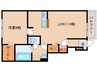 奈良線/木津駅 徒歩15分 1階 築浅 1LDKの間取り