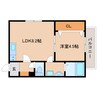 近鉄難波線・奈良線/近鉄奈良駅 徒歩2分 1階 築浅 1LDKの間取り