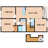 奈良線/木津駅 徒歩6分 2階 築3年 3LDKの間取り
