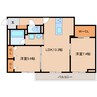 近鉄難波線・奈良線/新大宮駅 徒歩11分 2階 築5年 2LDKの間取り
