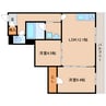 近鉄難波線・奈良線/新大宮駅 徒歩1分 2階 築浅 2LDKの間取り