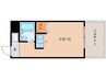 大和路線・関西本線/奈良駅 徒歩6分 7階 築35年 1Rの間取り