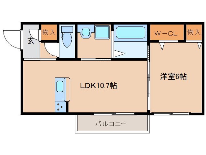 間取図 大和路線・関西本線/奈良駅 徒歩13分 3階 1年未満