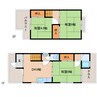 近鉄難波線・奈良線/新大宮駅 徒歩13分 1階 築52年 3DKの間取り