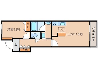 間取図 大和路線・関西本線/奈良駅 徒歩6分 1階 1年未満