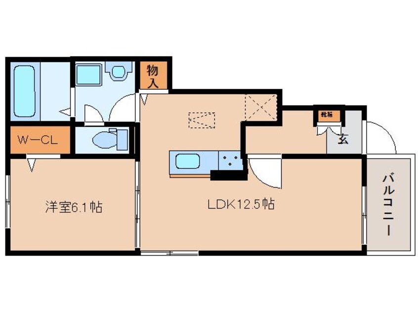 間取図 大和路線・関西本線/加茂駅 徒歩6分 1階 建築中