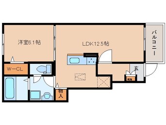 間取図 大和路線・関西本線/加茂駅 徒歩6分 1階 建築中