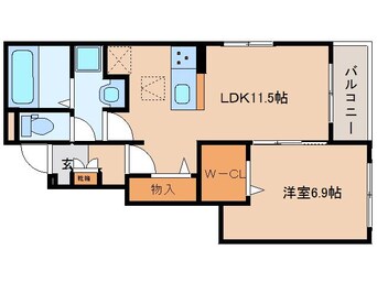 間取図 大和路線・関西本線/加茂駅 徒歩6分 1階 建築中