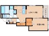 大和路線・関西本線/加茂駅 徒歩6分 1階 築浅 1LDKの間取り