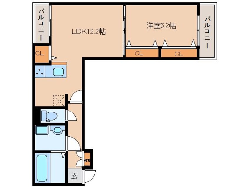 間取図 大和路線・関西本線/郡山駅 徒歩38分 1階 建築中