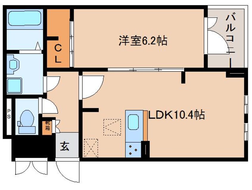 間取図 大和路線・関西本線/郡山駅 徒歩38分 3階 建築中