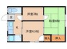 大和路線・関西本線/奈良駅 徒歩11分 1階 築53年 3Kの間取り
