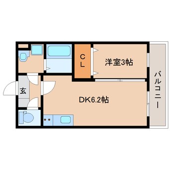 間取図 大和路線・関西本線/奈良駅 徒歩12分 3階 建築中