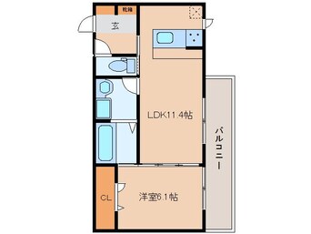 間取図 大和路線・関西本線/奈良駅 徒歩10分 3階 1年未満