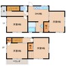 近鉄橿原線/尼ケ辻駅 徒歩15分 1-2階 築44年 4DKの間取り