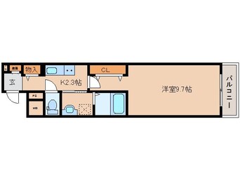 間取図 奈良線/奈良駅 徒歩11分 1階 1年未満