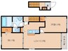 大和路線・関西本線/加茂駅 徒歩9分 2階 1年未満 2LDKの間取り