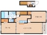 大和路線・関西本線/加茂駅 徒歩9分 2階 1年未満 2LDKの間取り