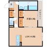 桜井線<万葉まほろば線>/京終駅 徒歩25分 2階 1年未満 1LDKの間取り