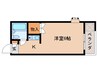 近鉄難波線・奈良線/近鉄奈良駅 徒歩15分 2階 築28年 1Rの間取り