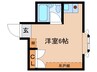 近鉄難波線・奈良線/近鉄奈良駅 徒歩4分 4階 築37年 1Rの間取り