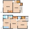 桜井線<万葉まほろば線>/京終駅 徒歩14分 1-2階 築44年 4DKの間取り